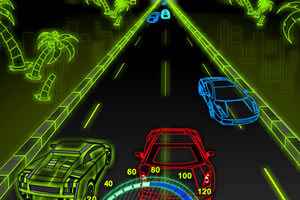 《霓虹赛车》游戏画面1