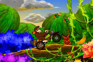 《大金刚骑摩托车》游戏画面1
