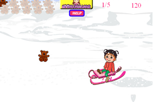 《莉莉去滑雪》游戏画面1