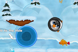 《滚动的企鹅》游戏画面1