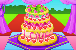 《精美的婚礼蛋糕》游戏画面1