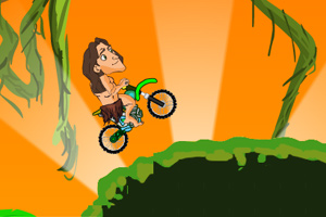 《人猿泰山自行车》游戏画面1