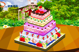 四层婚礼蛋糕