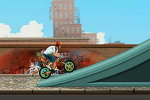 《自行车自由赛》游戏画面1