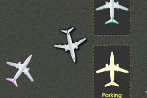 《机场停飞机》游戏画面1