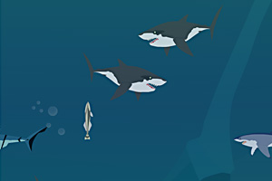 《鲨鱼寄生鱼》游戏画面1