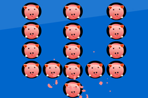 《猪猪消除》游戏画面1