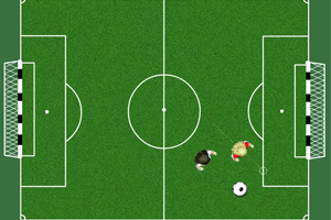 《1对1足球赛》游戏画面1