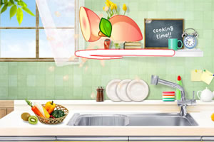 《厨房削水果》游戏画面1