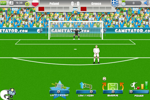 《2012欧洲杯任意球》游戏画面1