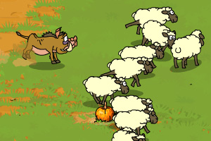 《野猪放羊》游戏画面1