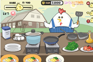 《小鸡厨师》游戏画面1
