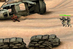 《保卫沙漠石油战3》游戏画面1