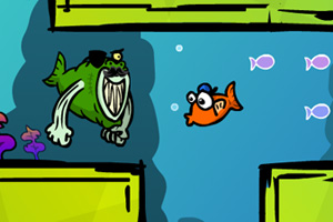 《小鱼历险记》游戏画面1