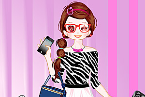 《iPhone时尚女孩》游戏画面1