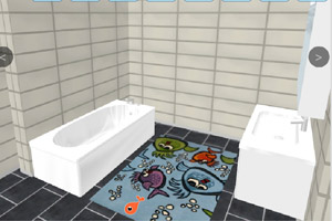 《清洁浴室逃脱》游戏画面1