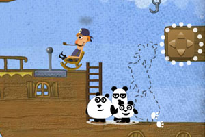 《小熊猫逃生记选关版》游戏画面1