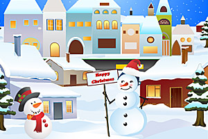 《雪中的城市》游戏画面1