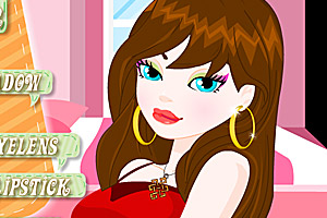 《卡莉丝化妆》游戏画面1