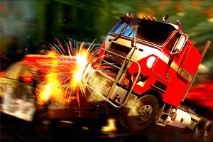 《3D大卡车驾驶》游戏画面1