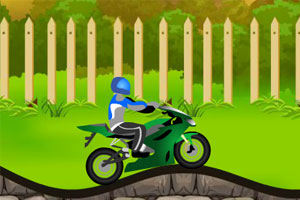 《高山摩托车》游戏画面1