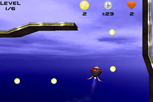《重力小飞船》游戏画面1