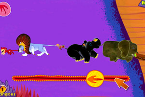 《小猴子游非洲》游戏画面1