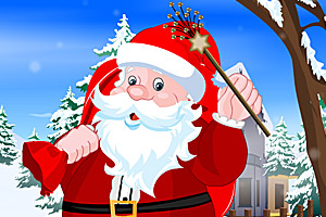 《圣诞老人换装》游戏画面1