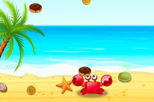 《饥饿小螃蟹》游戏画面1