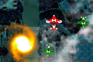 《圣诞老人飞机》游戏画面1