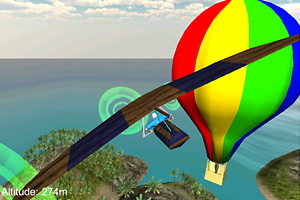 《3D滑翔机试飞》游戏画面1
