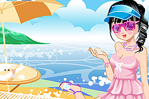 《夏日海滩时尚》游戏画面1