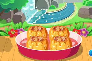 《精品烤苹果》游戏画面1