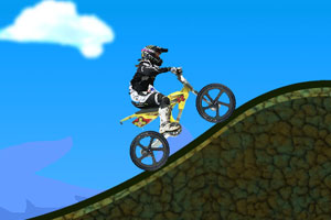 《山地越野摩托车》游戏画面1