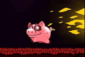 《跑酷的小猪》游戏画面1