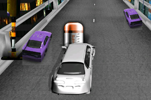 《豪华车公路赛》游戏画面1
