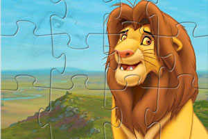 《狮子王拼图》游戏画面1
