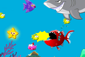 《大海贪吃鱼》游戏画面1