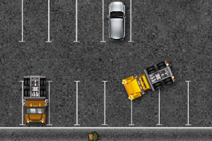 《大卡车司机停车4无敌版》游戏画面1