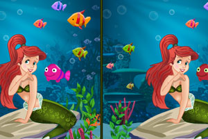 《深海美人鱼找茬》游戏画面1