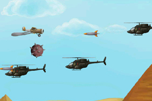 《战机飞沙漠》游戏画面1