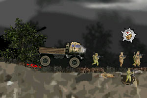 《战争军事卡车》游戏画面1