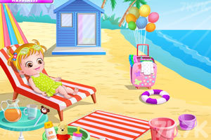 《可爱宝贝游沙滩》游戏画面5