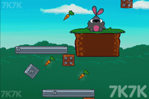 《吃萝卜的五角兔》游戏画面2