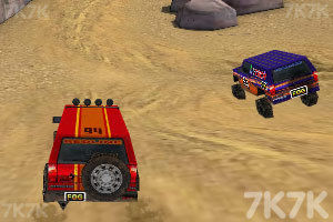 《3D峡谷四驱车》游戏画面7