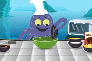 《章鱼大厨做蛋糕》游戏画面1