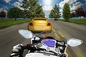 《3D摩托驾驶无敌版》游戏画面1