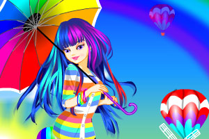 《彩虹少女》游戏画面1