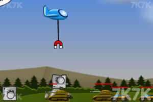 《磁铁飞机防御》游戏画面7