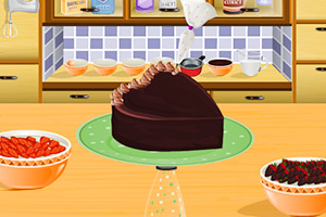 《巧克力心形蛋糕》游戏画面1